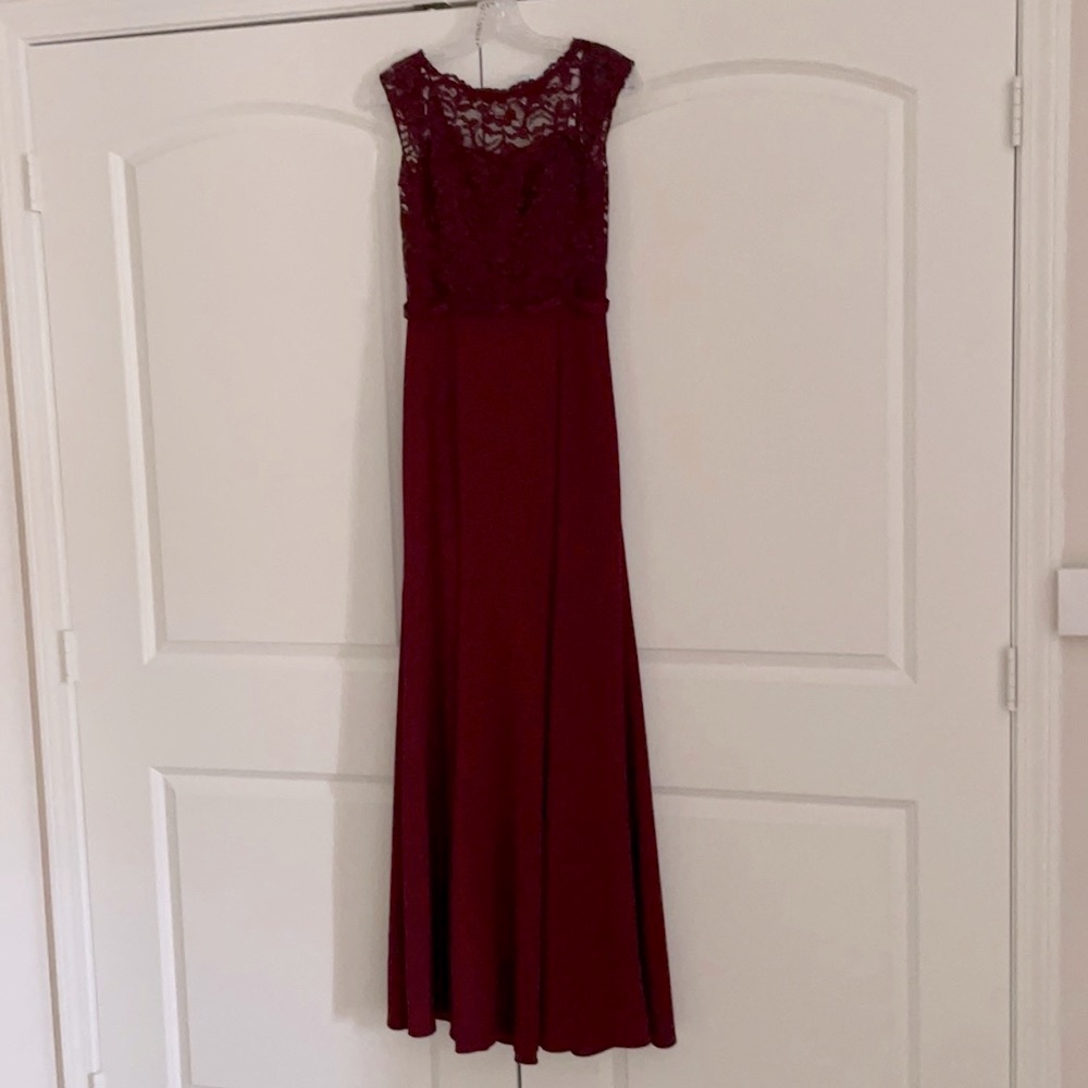 David’s Bridal bridesmaid dress